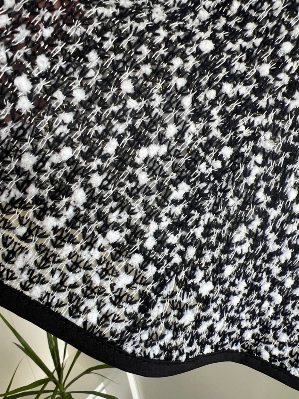 Joseph Ribkoff Ruffle Collar Boucle Jacket - Picture 10 of 11